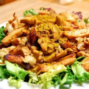 Salata de pui cu dovleac la gratar